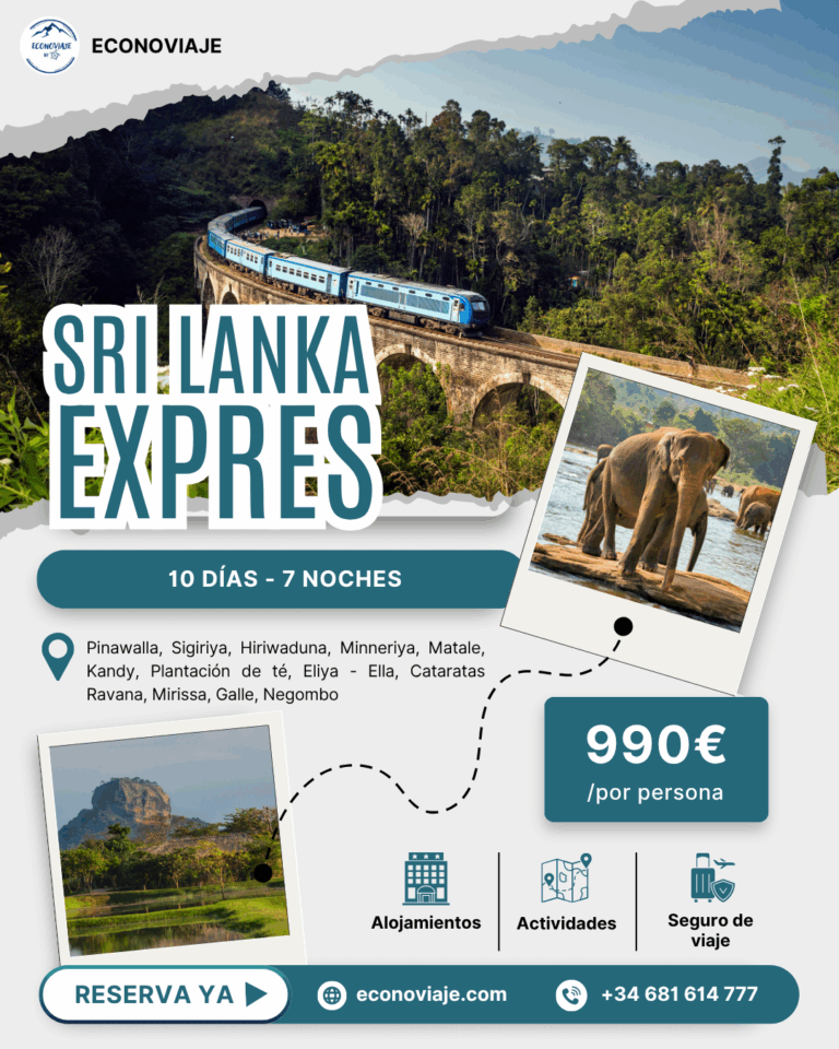 RESERVA SRI LANKA EXPRÉS