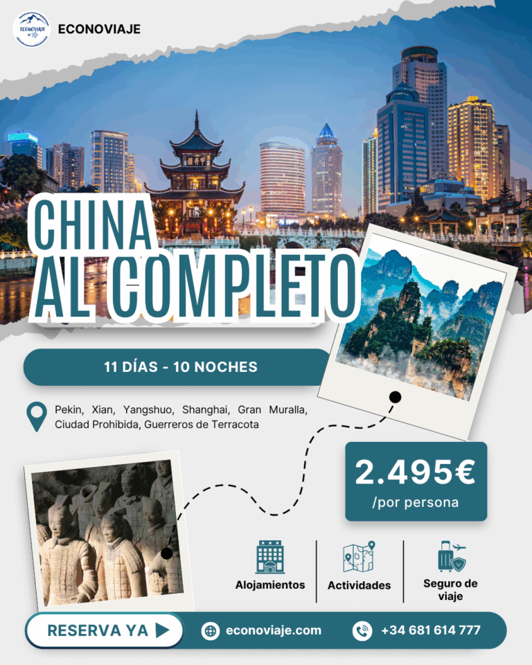 RESERVA CHINA AL COMPLETO