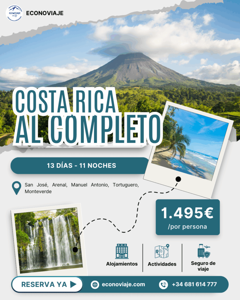 RESERVA COSTA RICA AL COMPLETO
