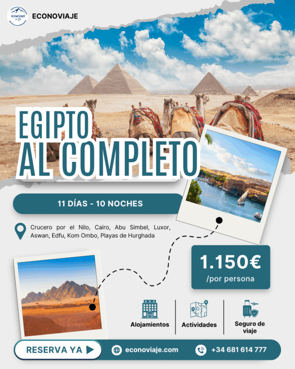 RESERVA EGIPTO AL COMPLETO