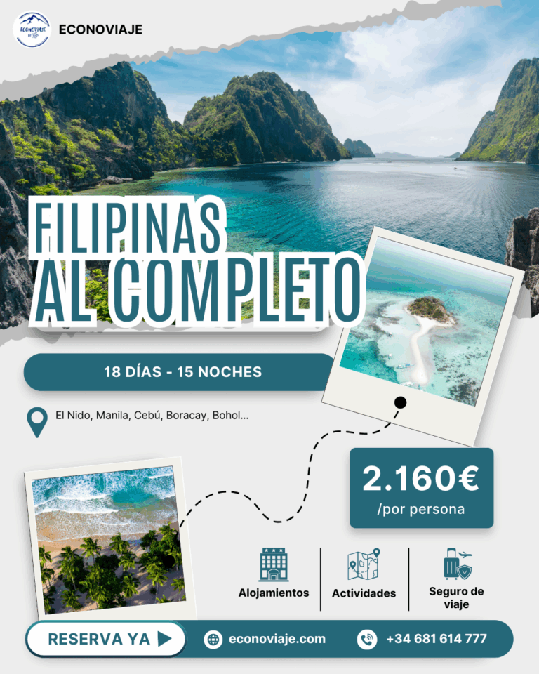 RESERVA FILIPINAS AL COMPLETO