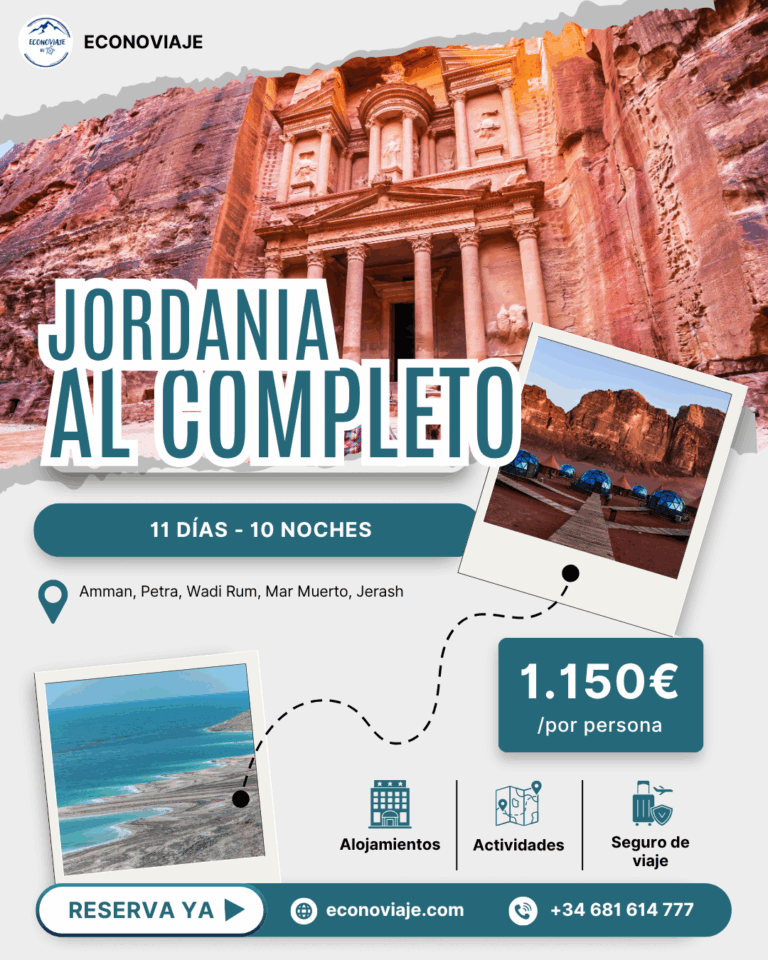 RESERVA JORDANIA AL COMPLETO