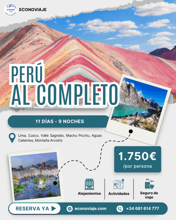 RESERVA PERU AL COMPLETO