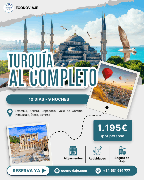 RESERVA TURQUIA AL COMPLETO